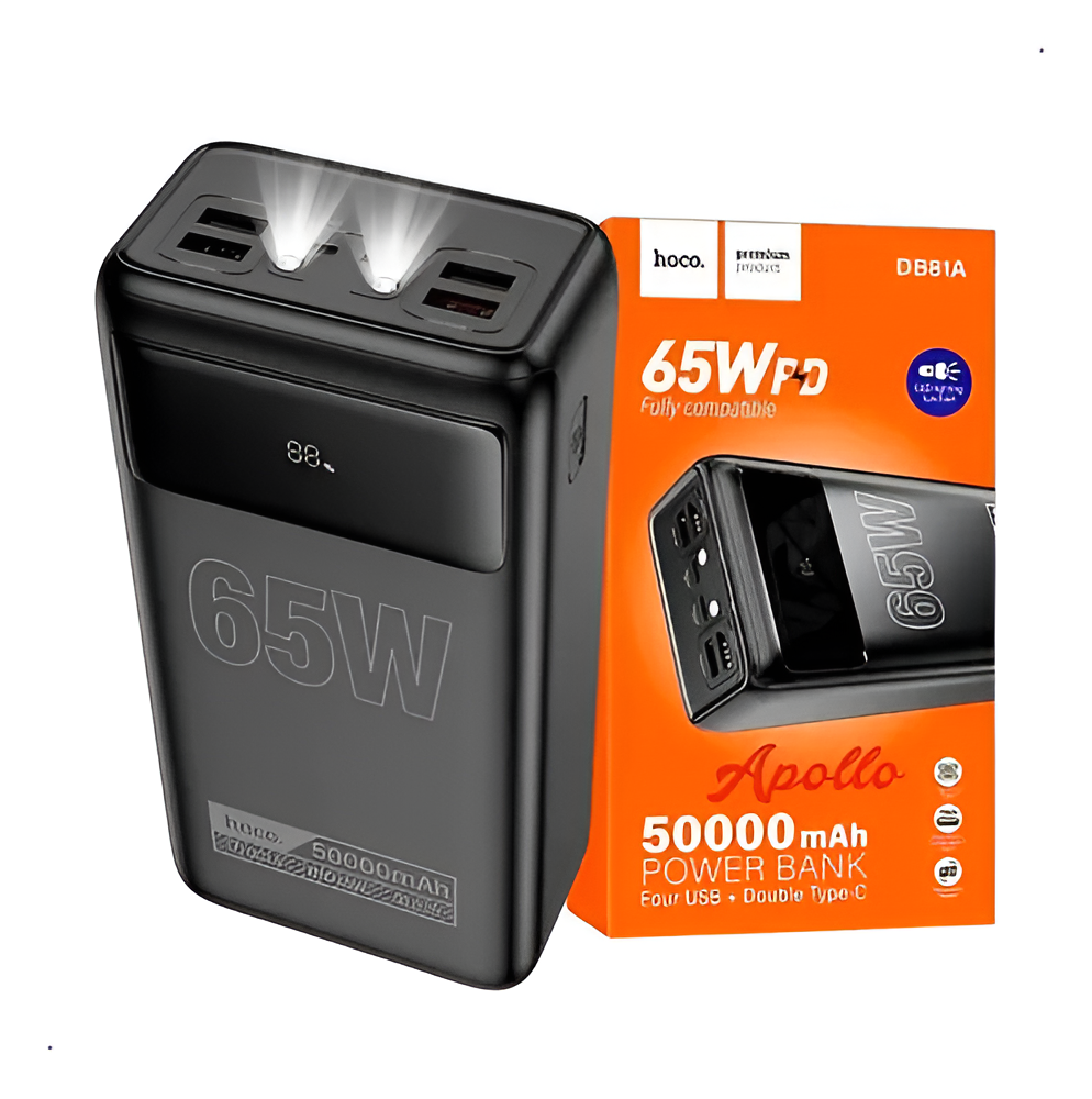 POWER BANK HOCO DB81A 50000 MAH CARGA RAPIDA 65W - 3