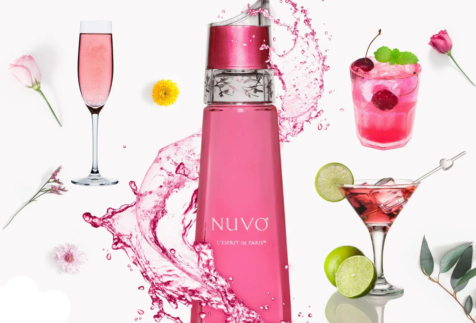 COMBO VODKA NUVO + HPNOTIQ 750ML - 2