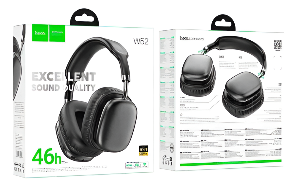 AURICULARES INALÁMBRICOS VINCHA HOCO W52 BLUETOOTH ESTÉREO - 1