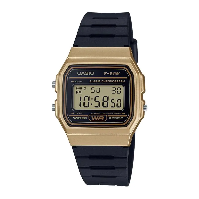 RELOJ DIGITAL CASIO F-91WM-9A RETRO SPORT UNISEX - 1