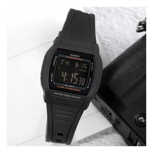 RELOJ CASIO ILLUMINATOR DIGITAL W-201-1BV UNISEX - 3