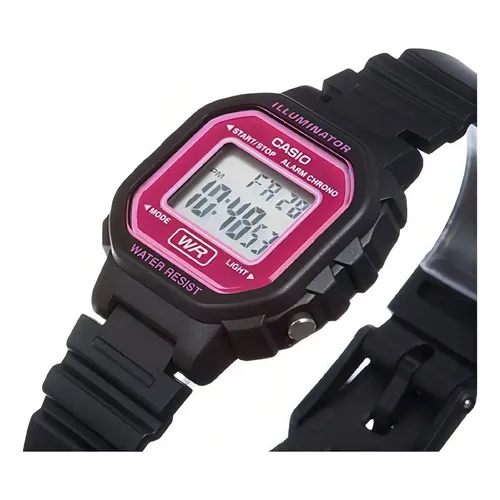RELOJ CASIO UNISEX LA-20WH-4ADF COLECCION RETRO NEGRO - 2