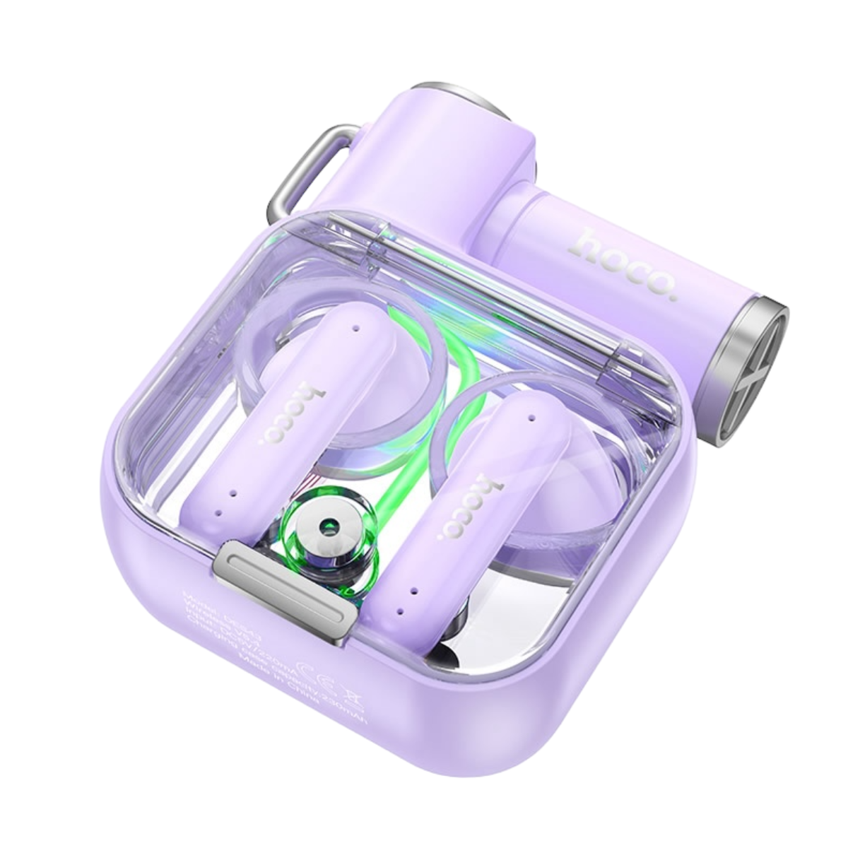 AUDIFONOS INALAMBRICO HOCO DES43 CORE -PURPURA - 3