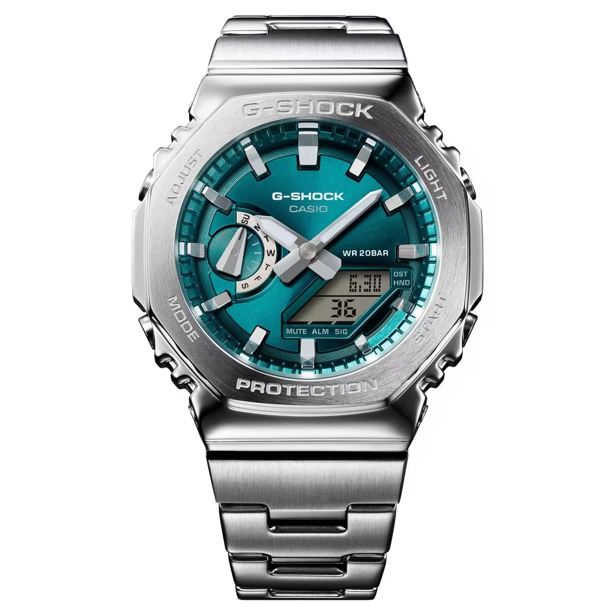 RELOJ CASIO G-SHOCK G-STEEL METAL GM-2110D-3A1DR - AZUL - 1