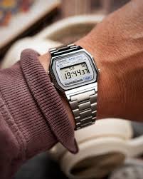 RELOJ CASIO VINTAGE A158WEA-7 - PLATEADO - 5