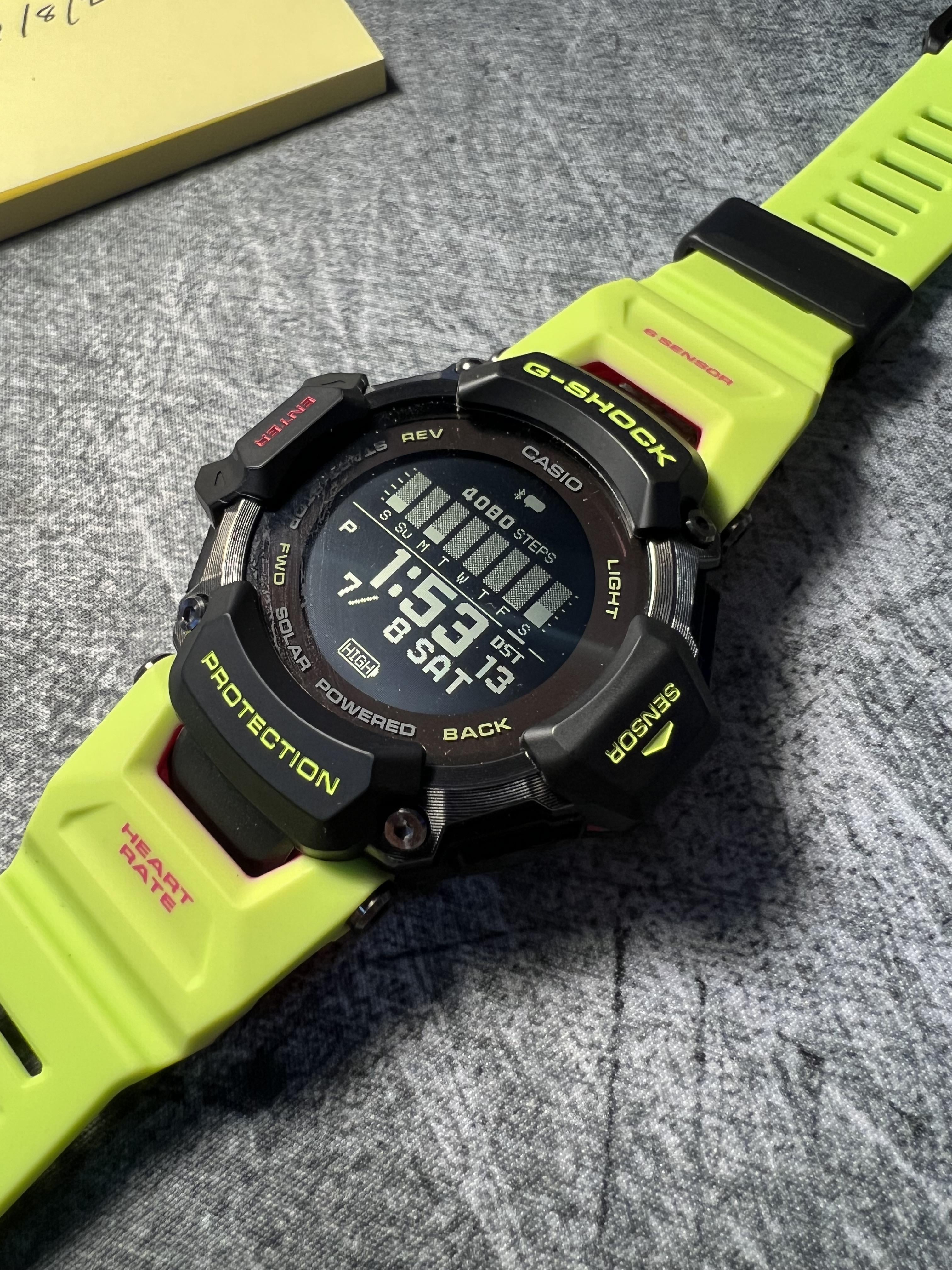 RELOJ CASIO G-SHOCK G SQUAD GBD-H2000-1A9DR - VERDE - 3
