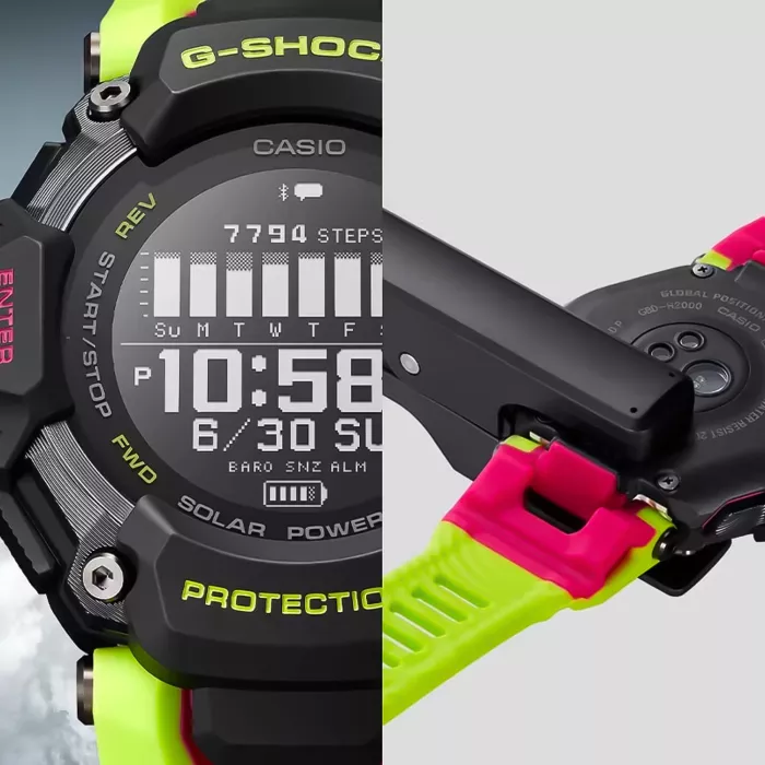 RELOJ CASIO G-SHOCK G SQUAD GBD-H2000-1A9DR - VERDE - 6