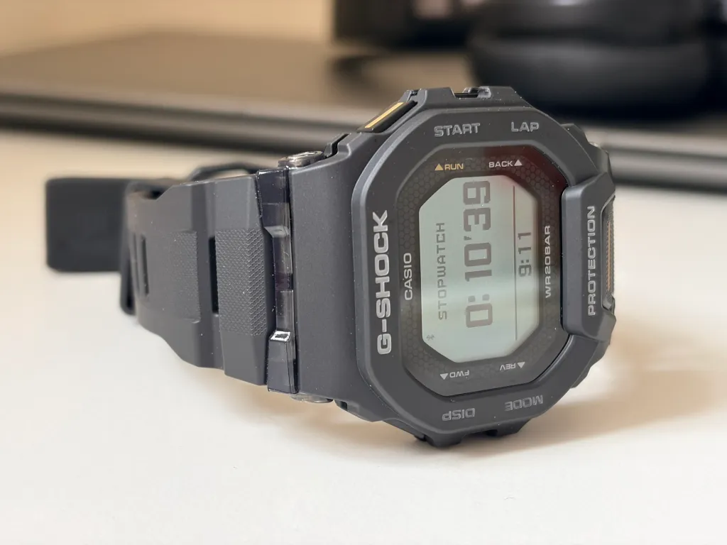 RELOJ G-SHOCK G-SQUAD GBD-200-1A1 BLUETOOTH-NEGRO - 4