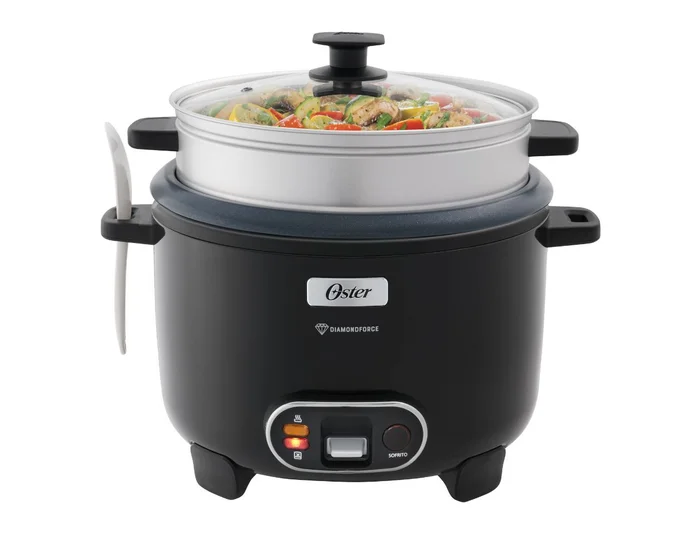 OLLA ARROCERA DE 10 TAZAS OSTER DIAMONDFORCE CKSTRC10DFBLK -NEGRO - 1