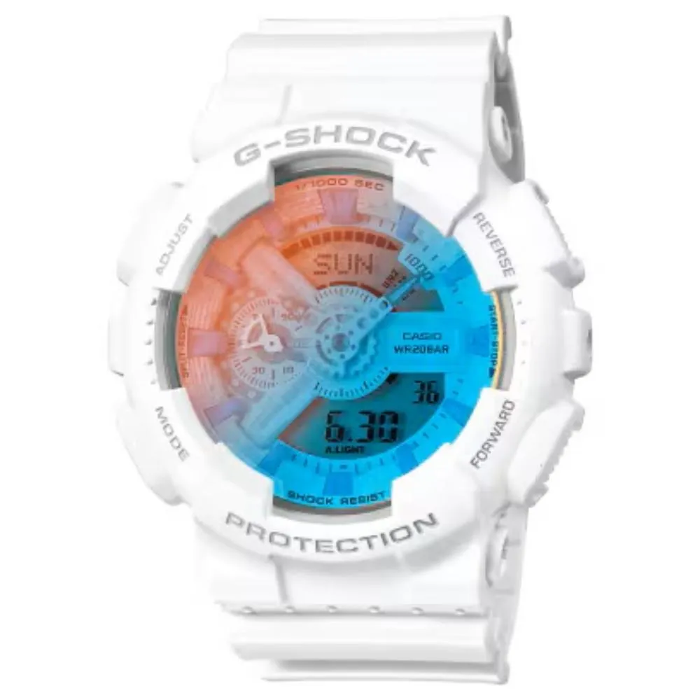 RELOJ CASIO G-SHOCK GA-110TL-7A PARA HOMBRE - BLANCO - 1
