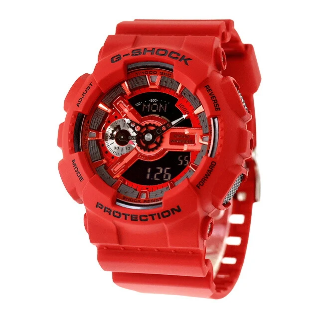 RELOJ G-SHOCK GA 110RRB-4ACR COLECCION RRB- ROJO - 1