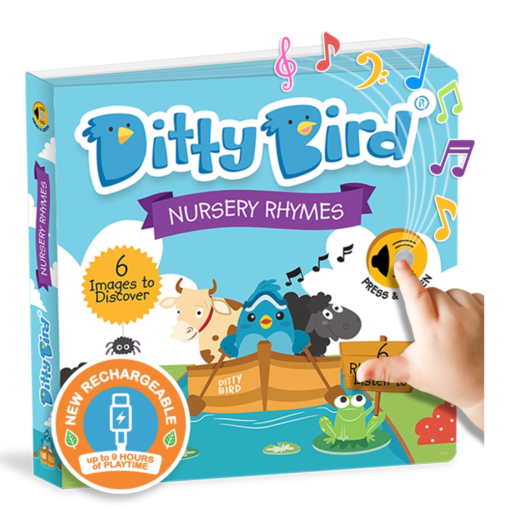 LIBRO INFANTIL RIMAS INFANTILES (INGLÉS) MUSICAL DITTY BIRD - 1