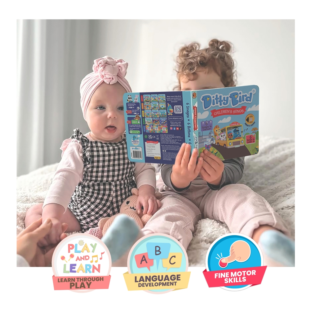 LIBRO INFANTIL MÚSICA PARA BAILAR (INGLÉS) MUSICAL DITTY BIRD - 4