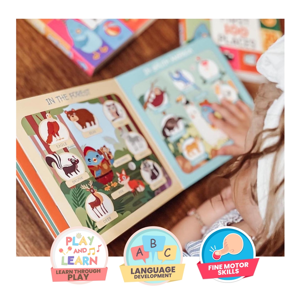 LIBRO INFANTIL MIS PRIMERAS 100 ANIMALES (INGLÉS) MUSICAL DITTY BIRD - 4