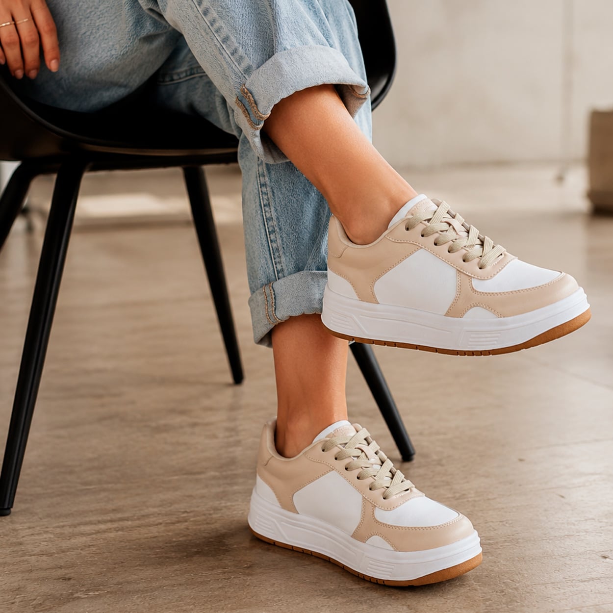 ZAPATILLAS PLATAFORMA  MUJER ALI  885 - 3