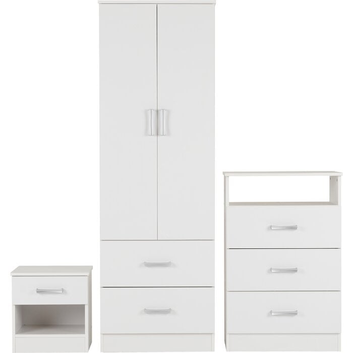 MUEBLES GAUDI COMBO ROPERO NATHA - 1