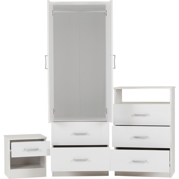 MUEBLES GAUDI COMBO ROPERO NATHA - 2