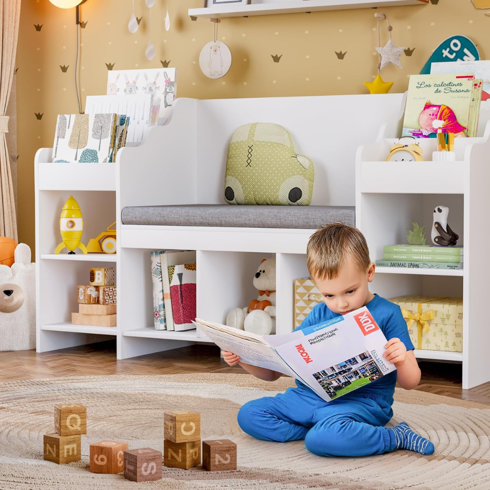 ESTANTE INFANTIL JUMMICO BLANCO MUEBLES GAUDI - 3