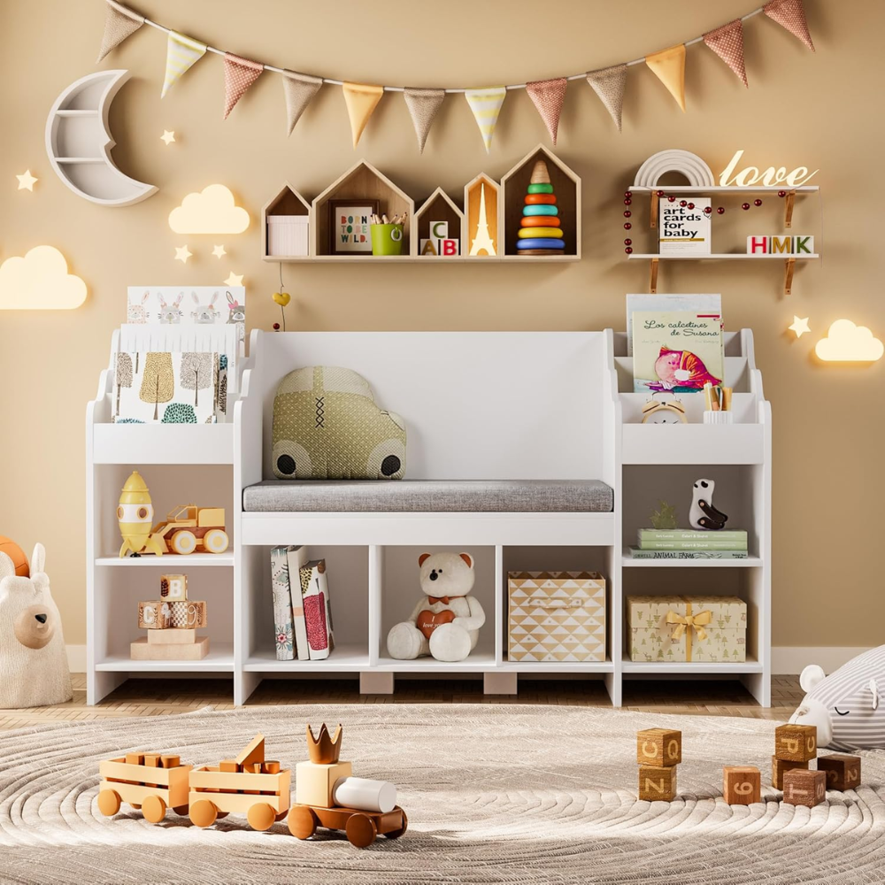 ESTANTE INFANTIL JUMMICO BLANCO MUEBLES GAUDI - 4