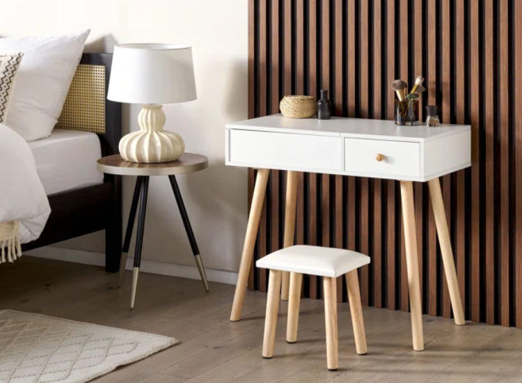 ESCRITORIO TOCADOR MUEBLES GAUDI BLANCO NADIA - 2