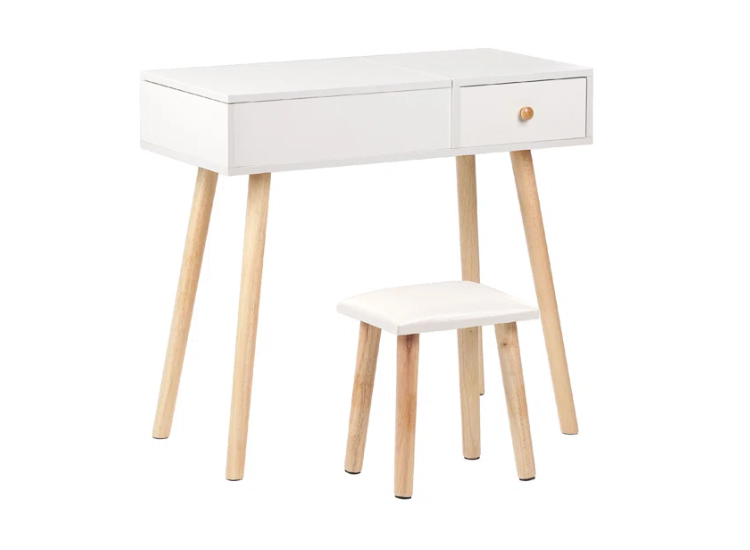 ESCRITORIO TOCADOR MUEBLES GAUDI BLANCO NADIA - 3
