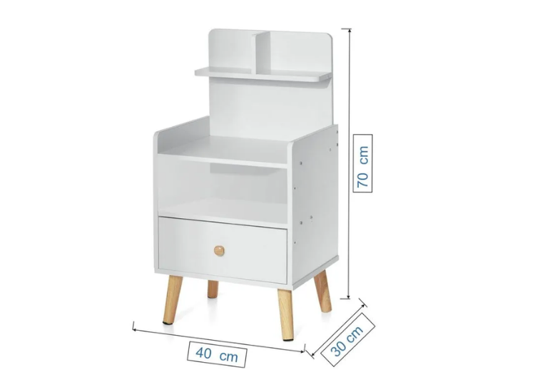 VELADOR JASY BLANCO MUEBLES GAUDI - 4