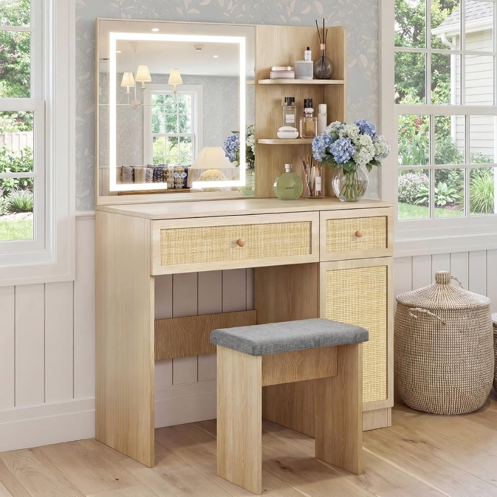 TOCADOR BEIGE  KOSTANTINA - 1