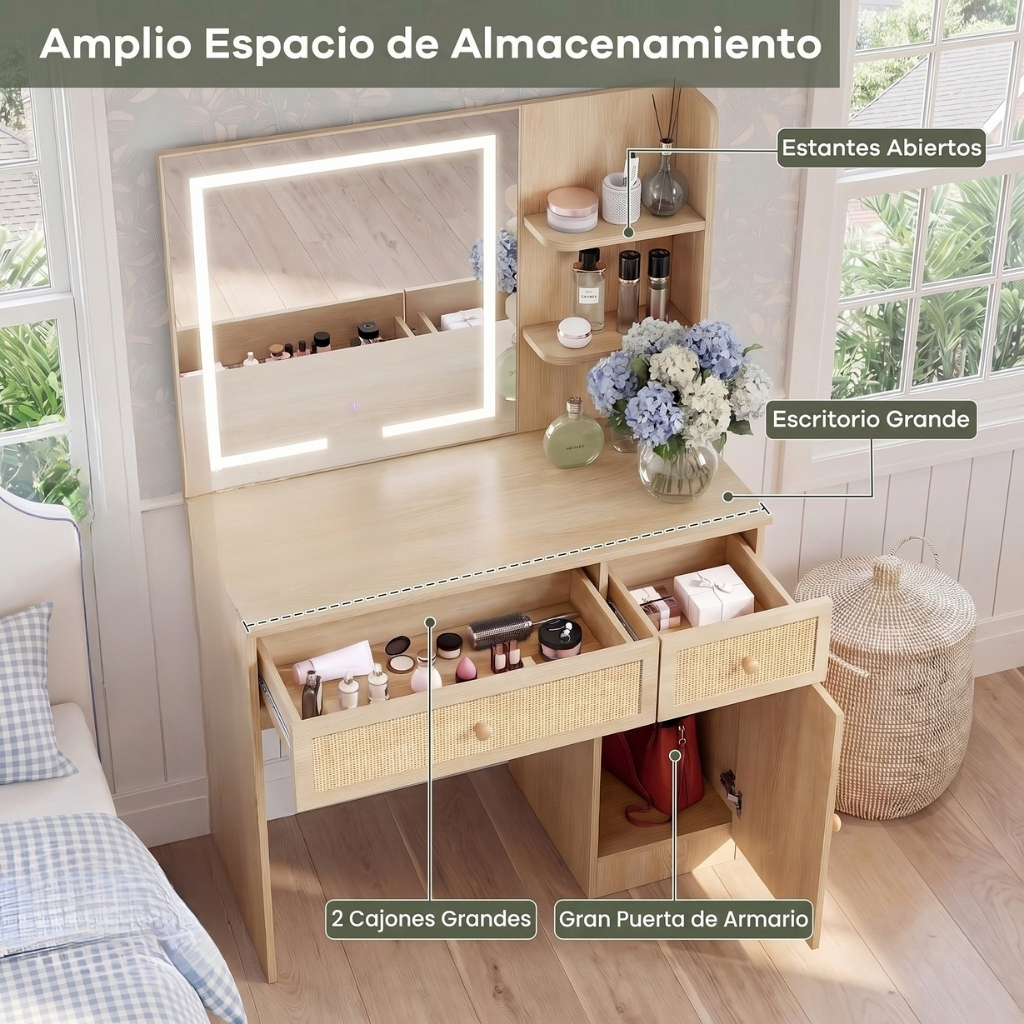 TOCADOR BEIGE  KOSTANTINA - 2
