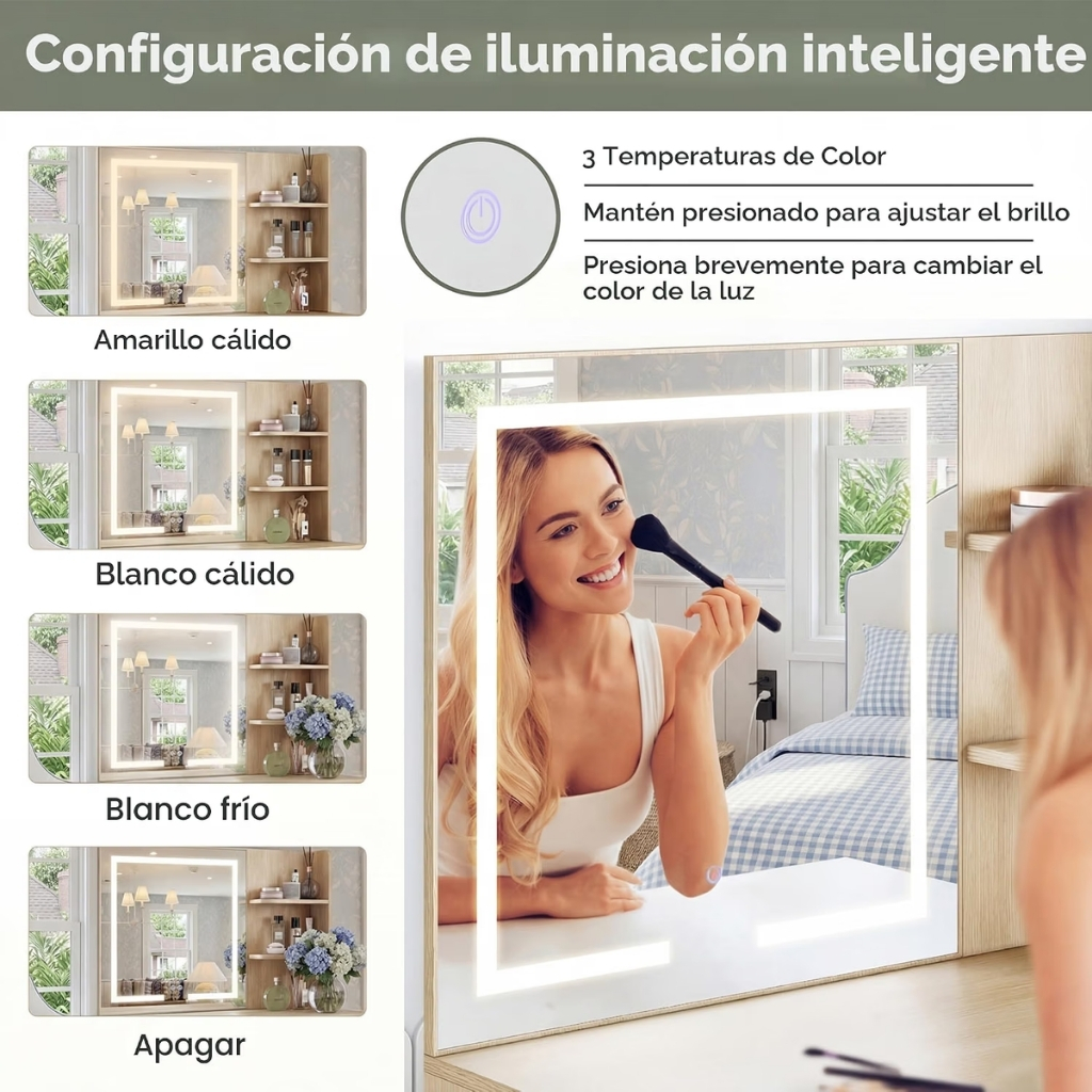 TOCADOR BEIGE  KOSTANTINA - 3