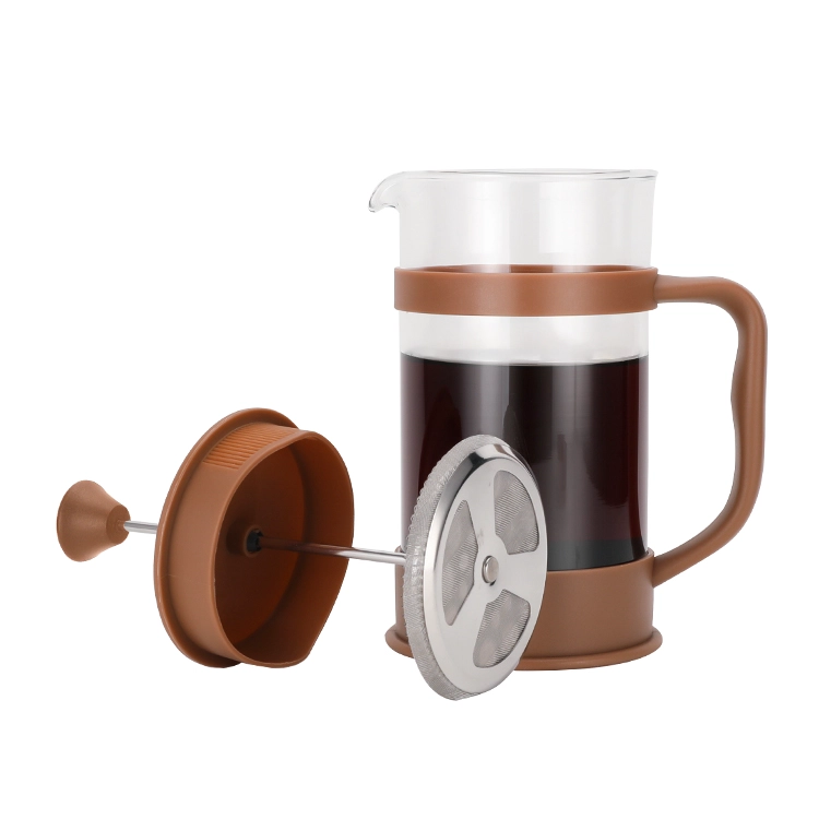 PRENSA FRANCESA VIDRIO COLOR BROWN 350 ML - 2