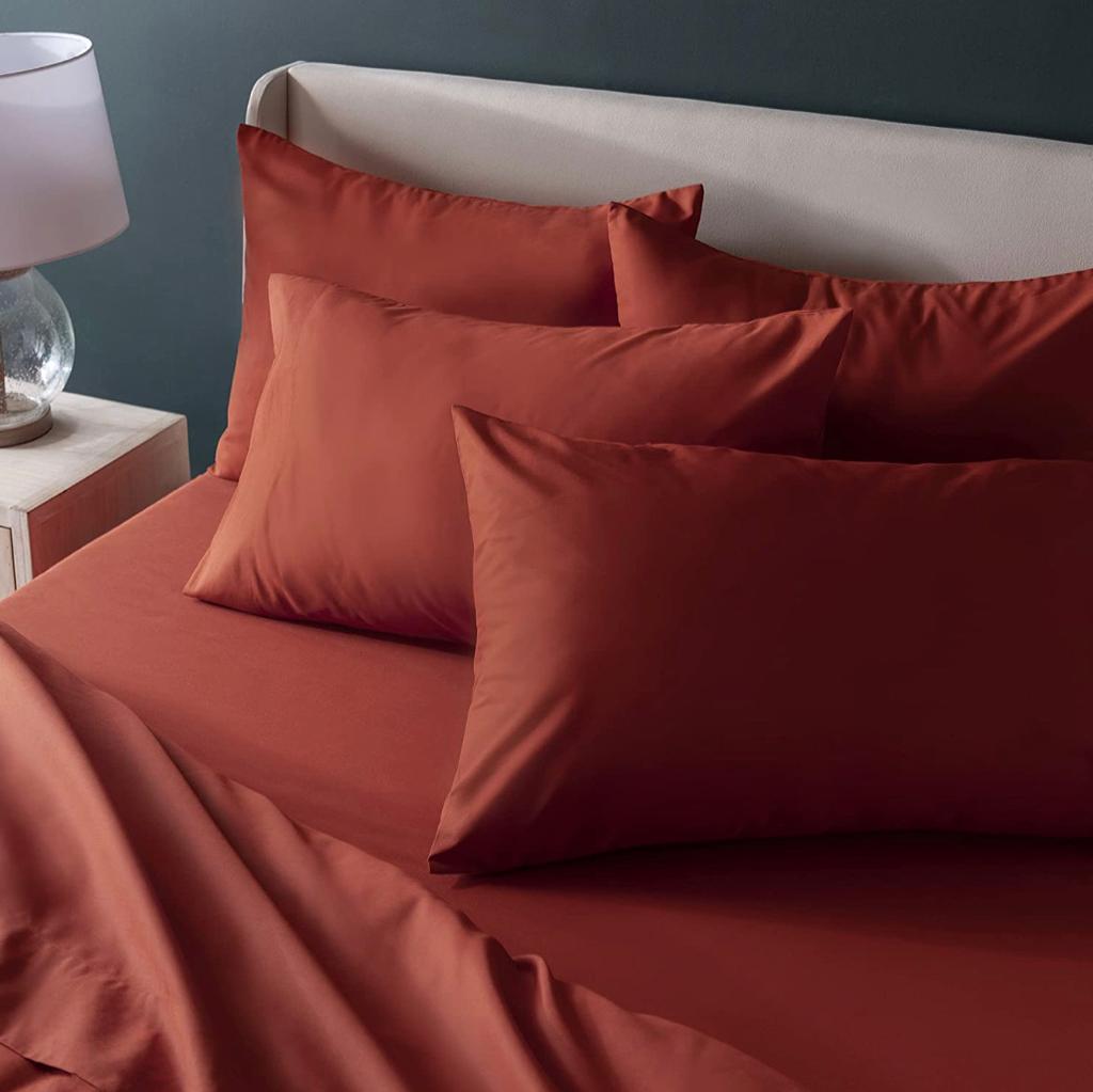 SET SÁBANAS TEFI HOME MODERNO 1.5 PLAZAS 250 HILOS ALGODÓN LISOS - 1