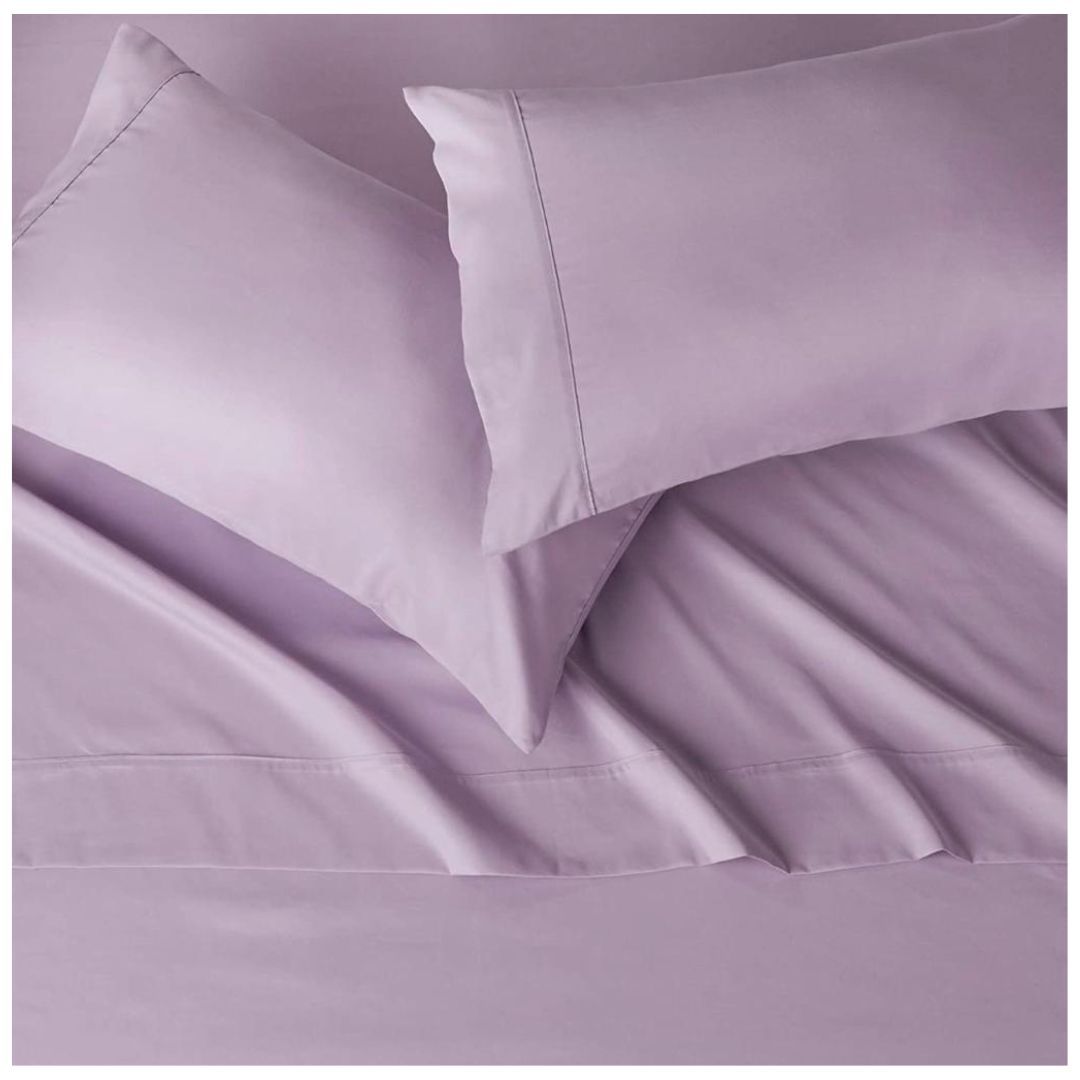 SET SÁBANAS TEFI HOME MODERNO 2 PLAZAS 250 HILOS ALGODÓN LISOS - 1