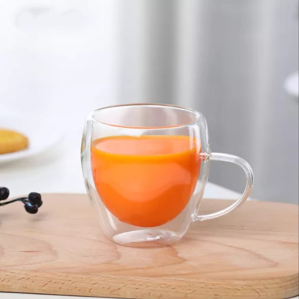 TAZA AMERICANO 250ML VIDRIO DOBLE PARED - 1