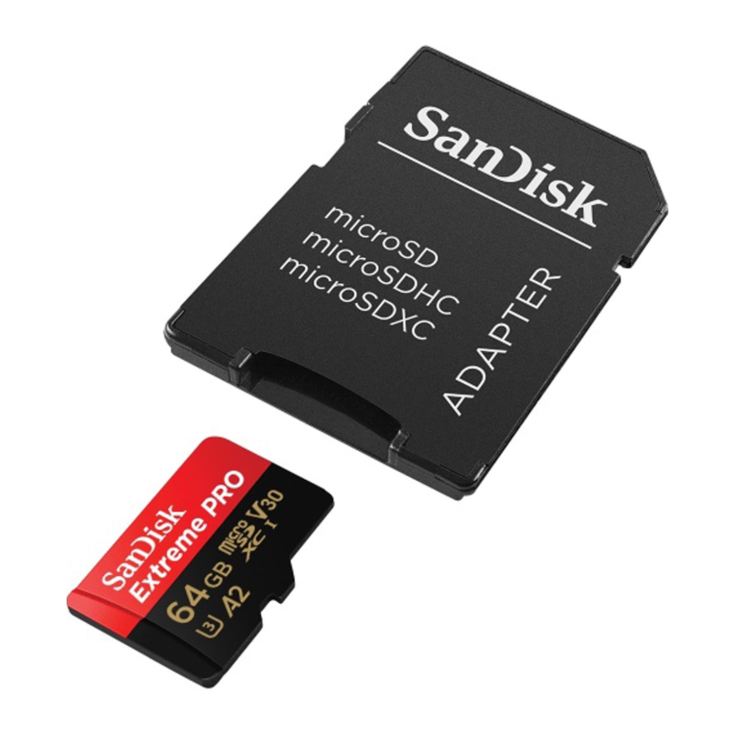 MEMORIA MICRO SD SANDISK EXTREME PRO 64GB 4K 170MBS A2 U3 NEGRO - 3