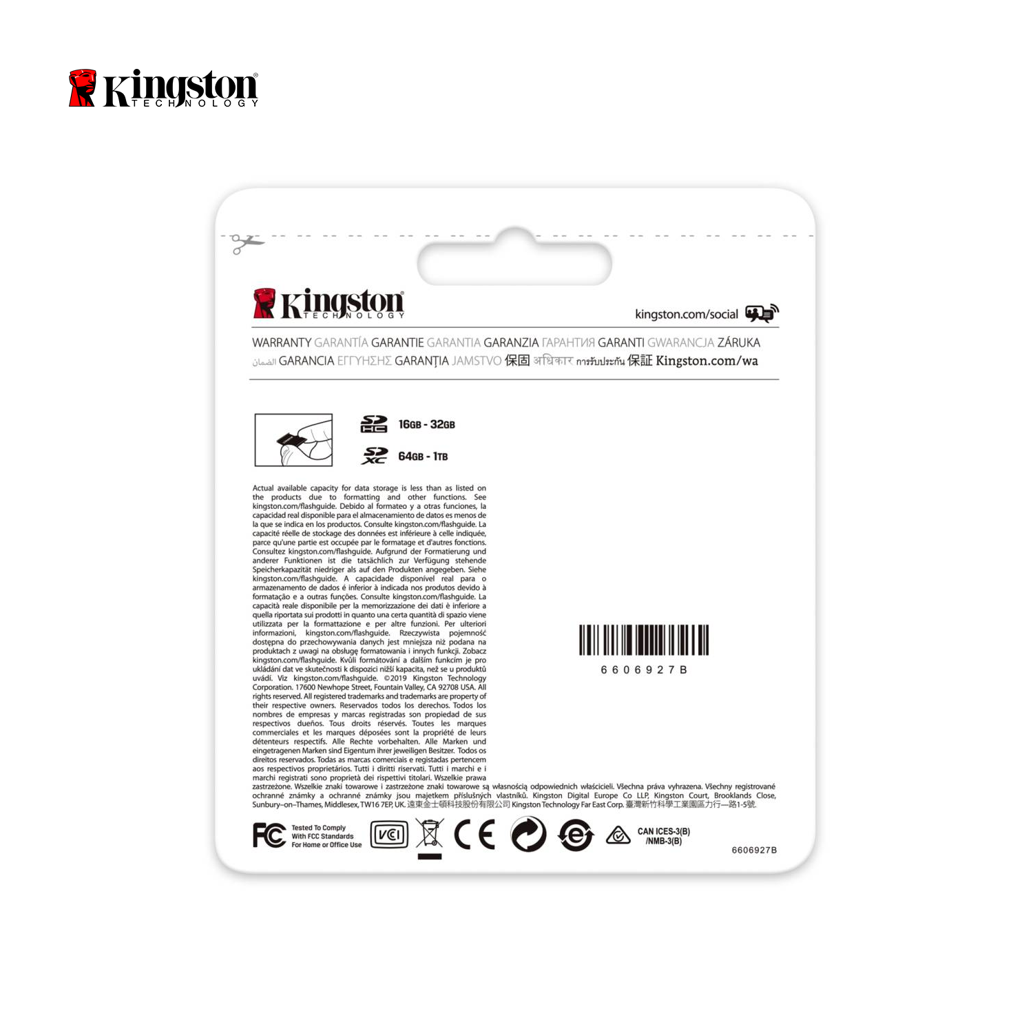 KINGSTON MEMORIA SD 128GB CANVAS SELECT 100MBS UHS-I NEGRO - 3