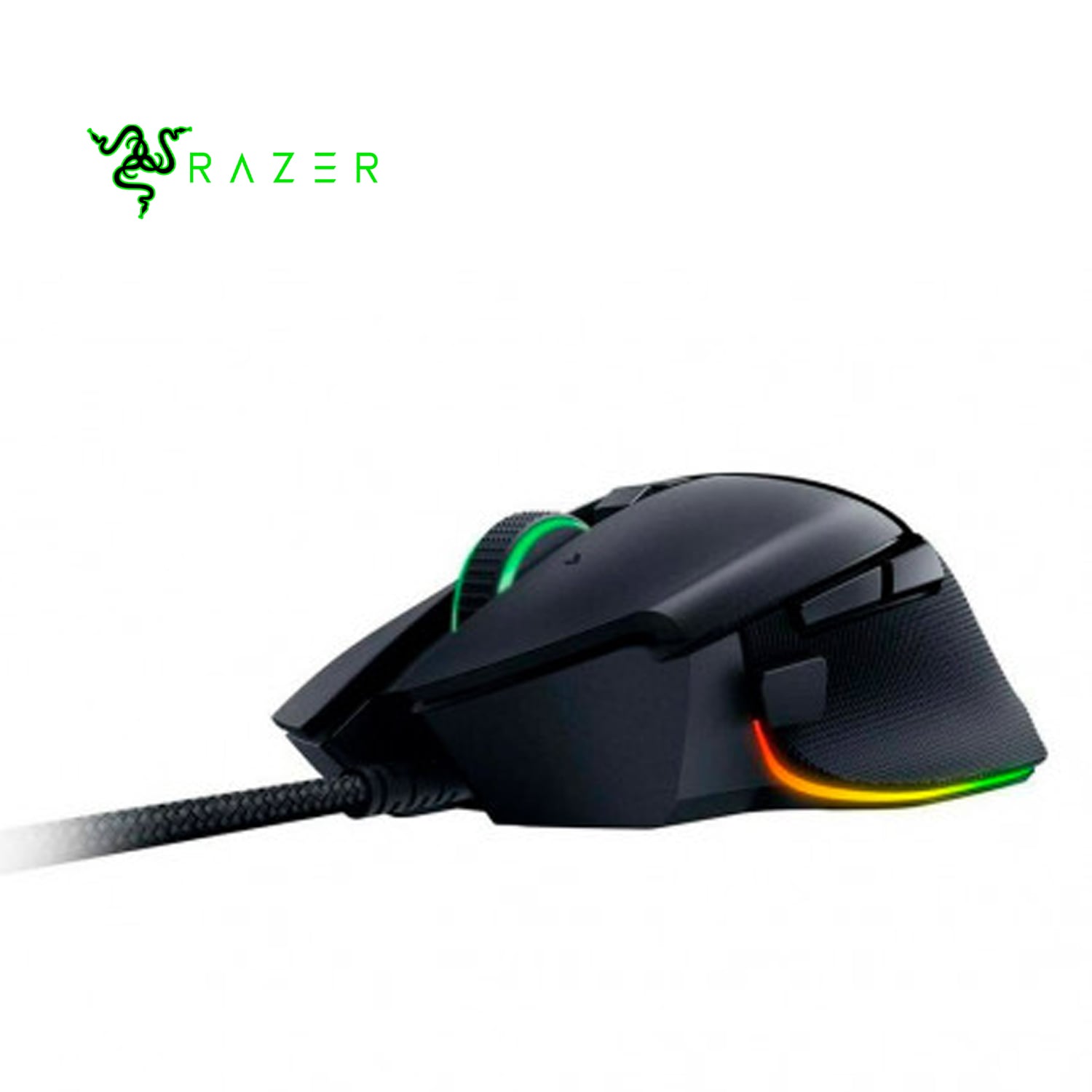 RAZER MOUSE BASILISK V3 26000 DPI 11 BOTONES USB RGB CHROMA - NEGRO - 4