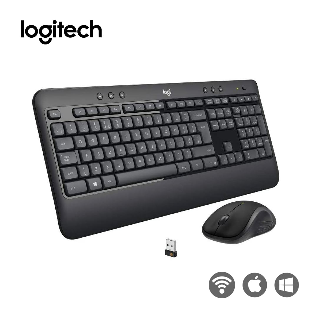 LOGITECH KIT TECLADO Y MOUSE MK540 INALÁMBRICO ADVANCED - 1