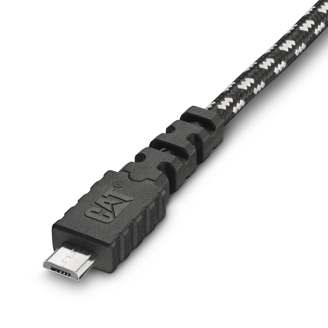 CAT CARGADOR DE AUTO RESISTENTE CON CABLE USB-MICRO USB 4.8A 2 PUERTO - 4