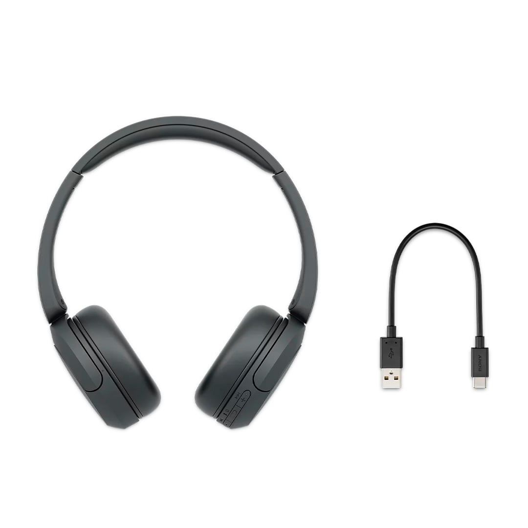 AUDÍFONOS SONY ON-EAR WH-CH520/BZ BLUETOOTH WH-CH520 50 HORAS C/MICRO NEGRO WH-CH520-BK - 4