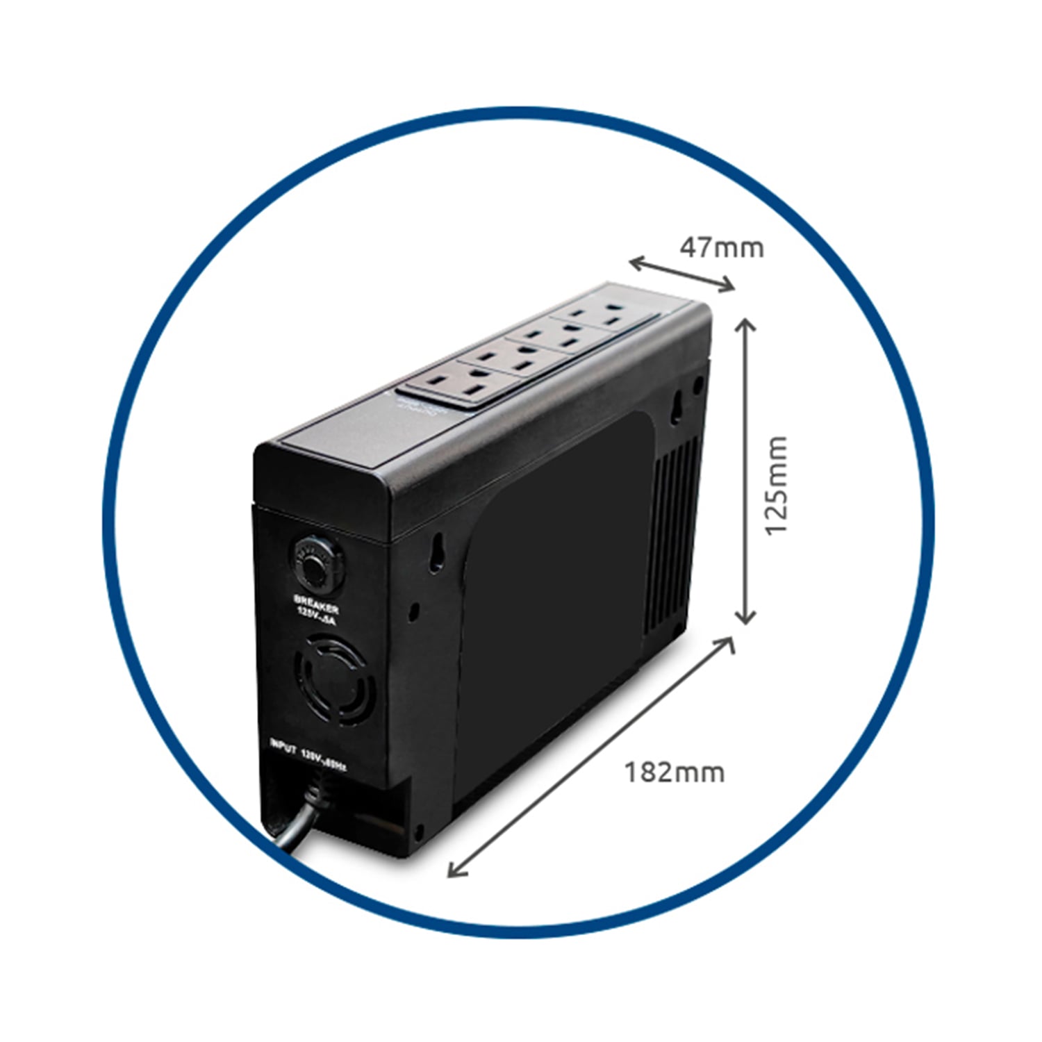 CDP UPS LI504I STANDBY CON BATERÍA DE LITIO 500VA 250W - 3