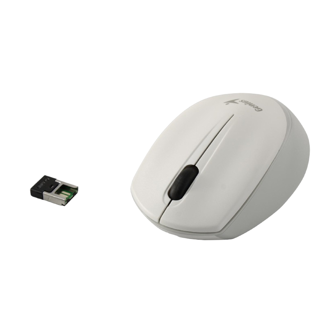 GENIUS MOUSE INALAMBRICO NX-7009 BLUEEYE 1200 DPI BLANCO GRIS - 4