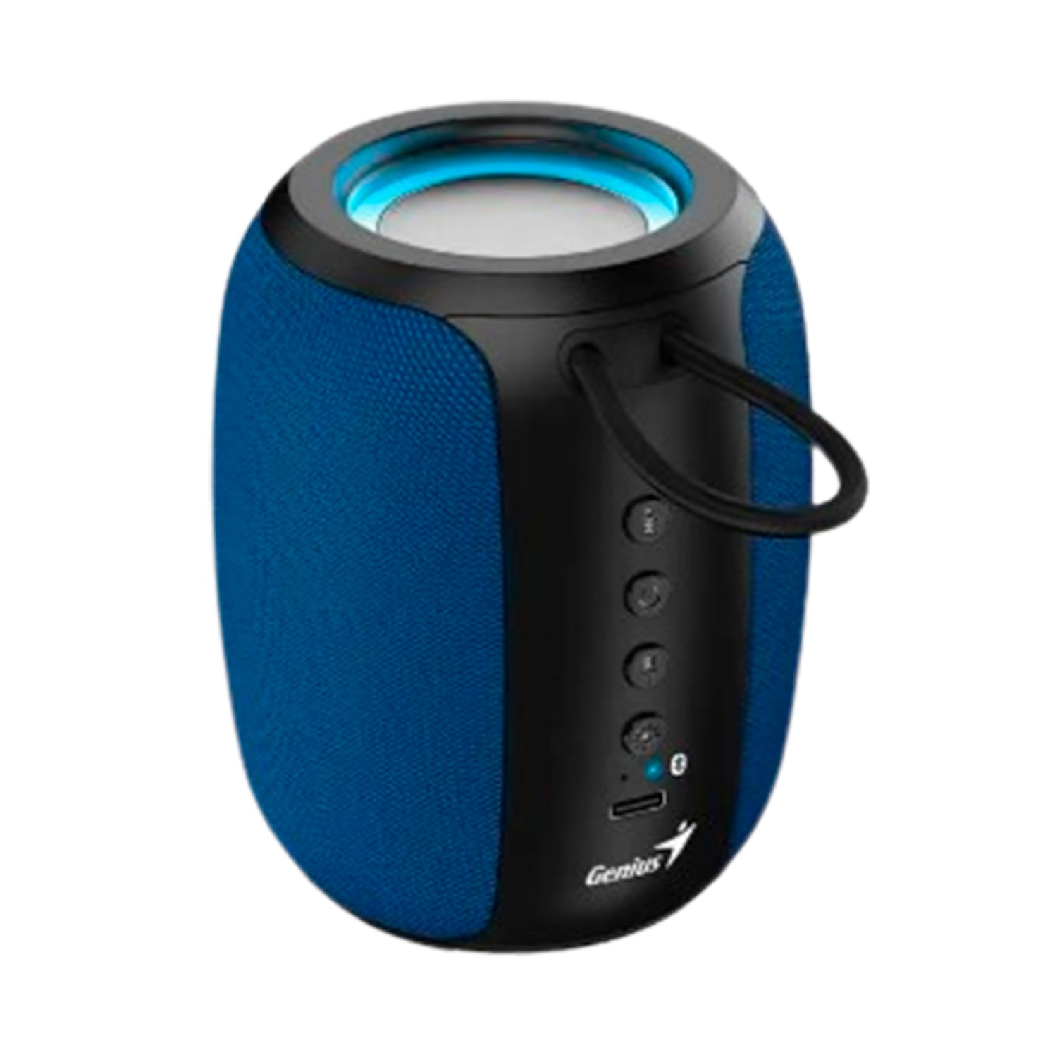 GENIUS PARLANTE SP-915BT BLUETOOTH 5.3 MICRO INTEGRADO RGB 5W RMS AZUL - 4