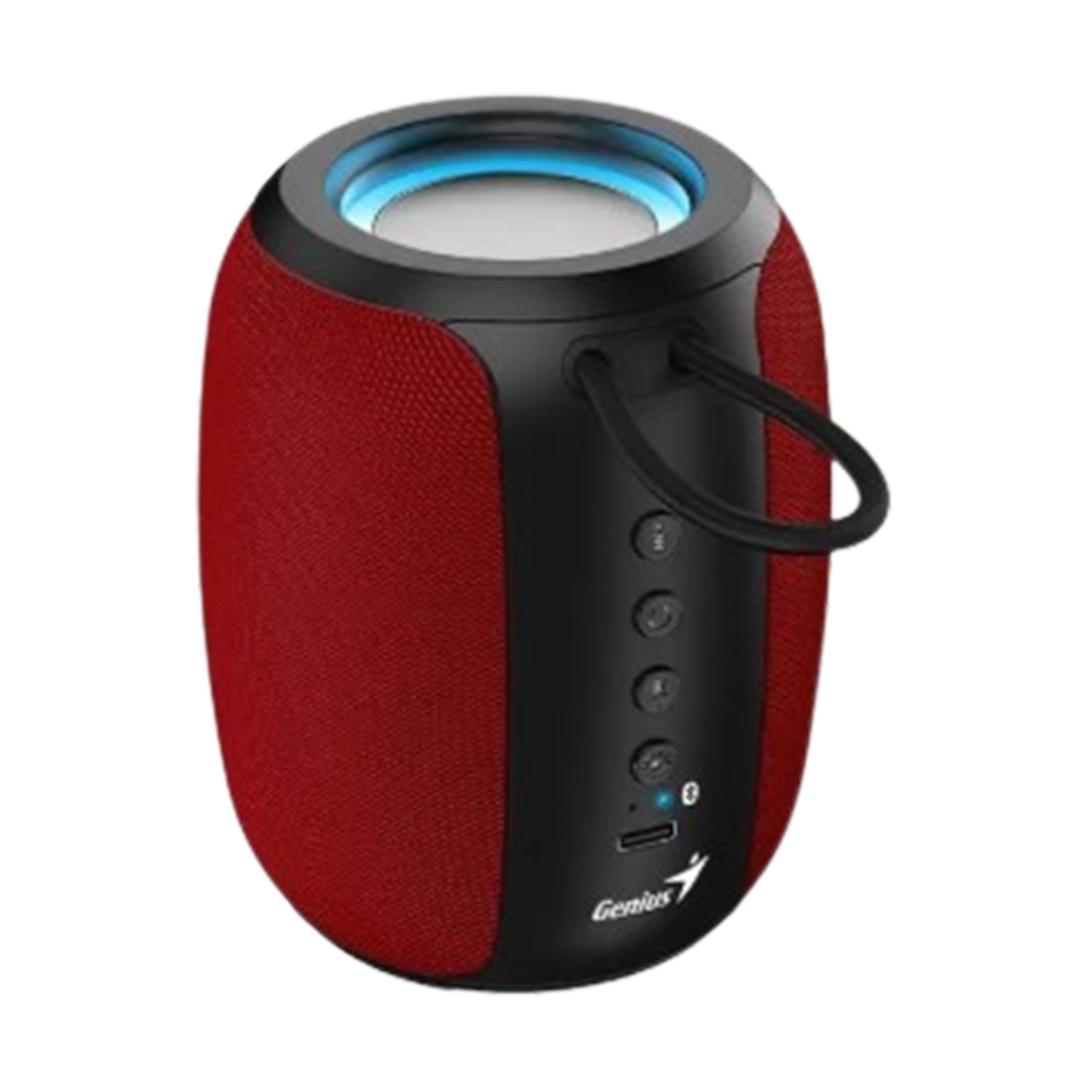 GENIUS PARLANTE SP-915BT BLUETOOTH 5.3 MICRO INTEGRADO RGB 5W RMS ROJO - 4