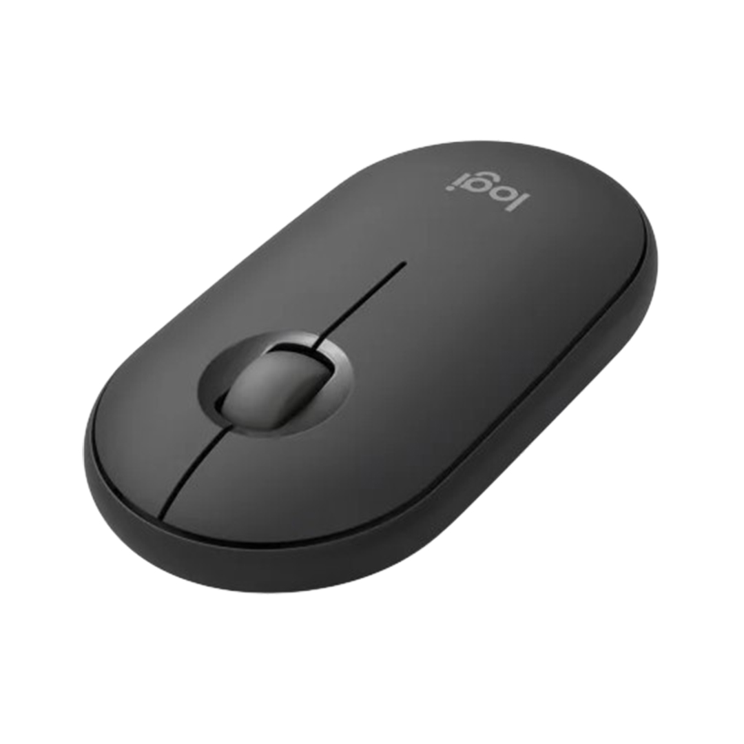 LOGITECH MOUSE BLUETOOTH PEBBLE 2 M350S SILENT TOUCH 4000DPI NEGRO - 2
