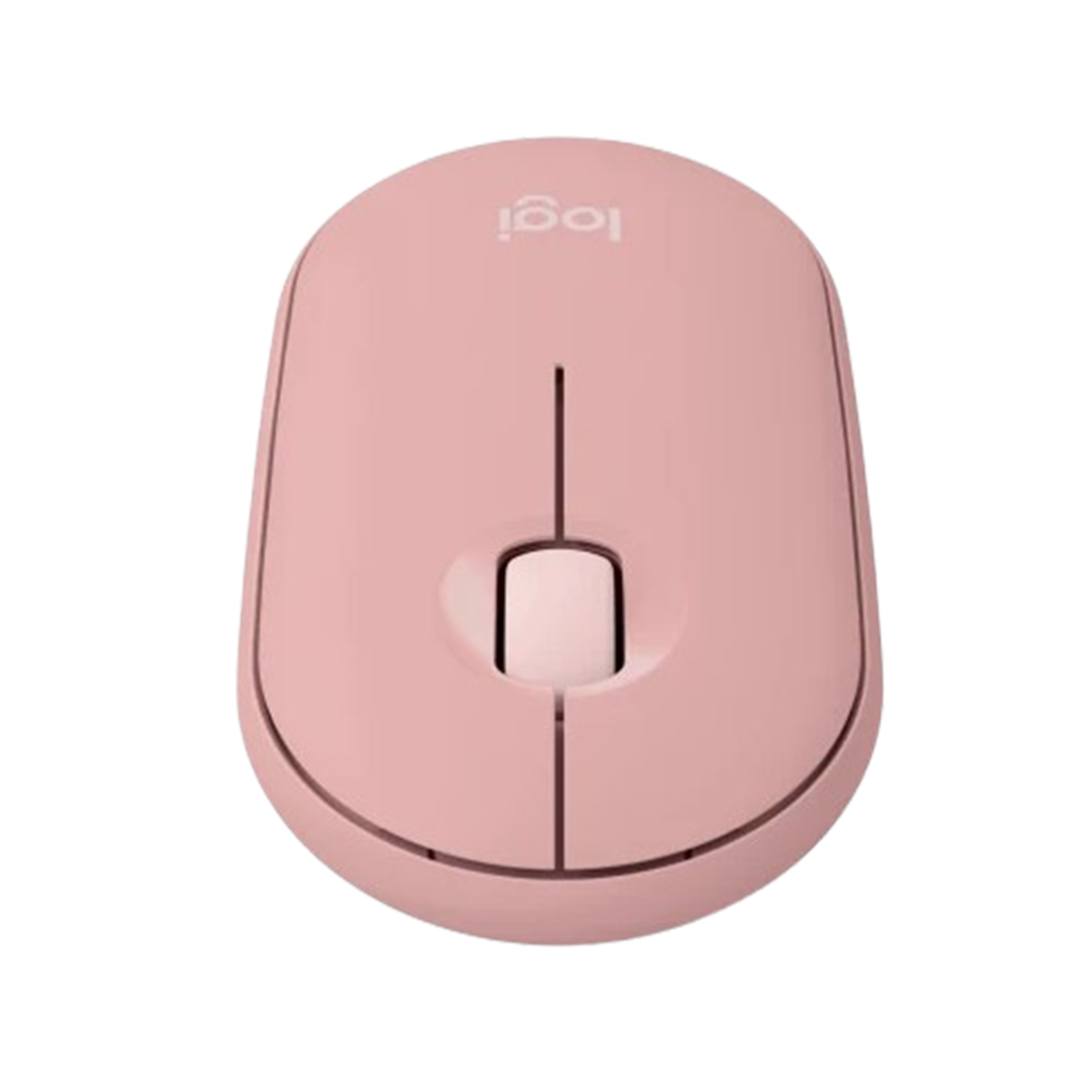 LOGITECH MOUSE BLUETOOTH PEBBLE 2 M350S SILENT TOUCH 4000DPI ROSADO - 3