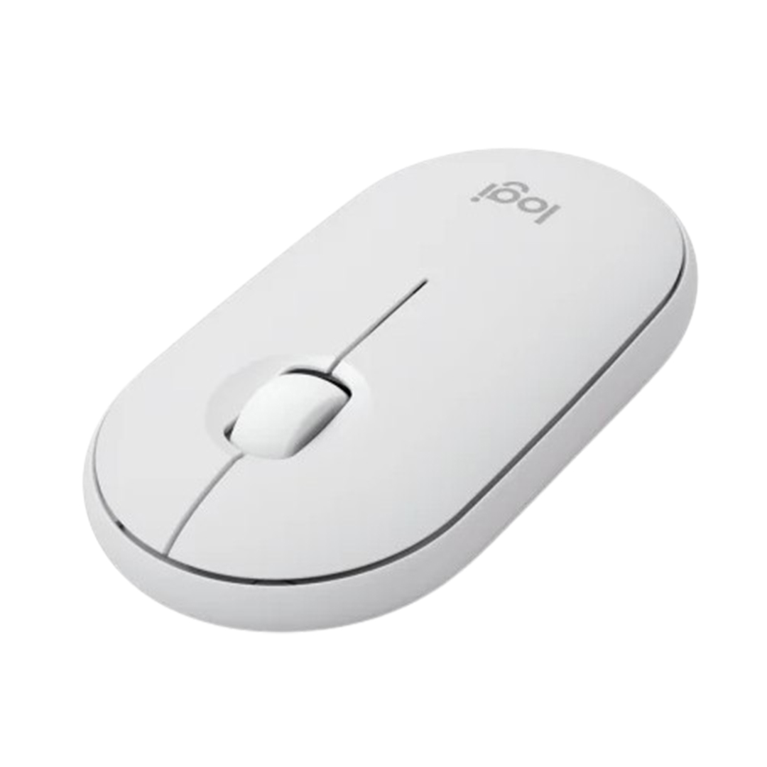 LOGITECH MOUSE BLUETOOTH PEBBLE 2 M350S SILENT TOUCH 4000DPI BLANCO - 2