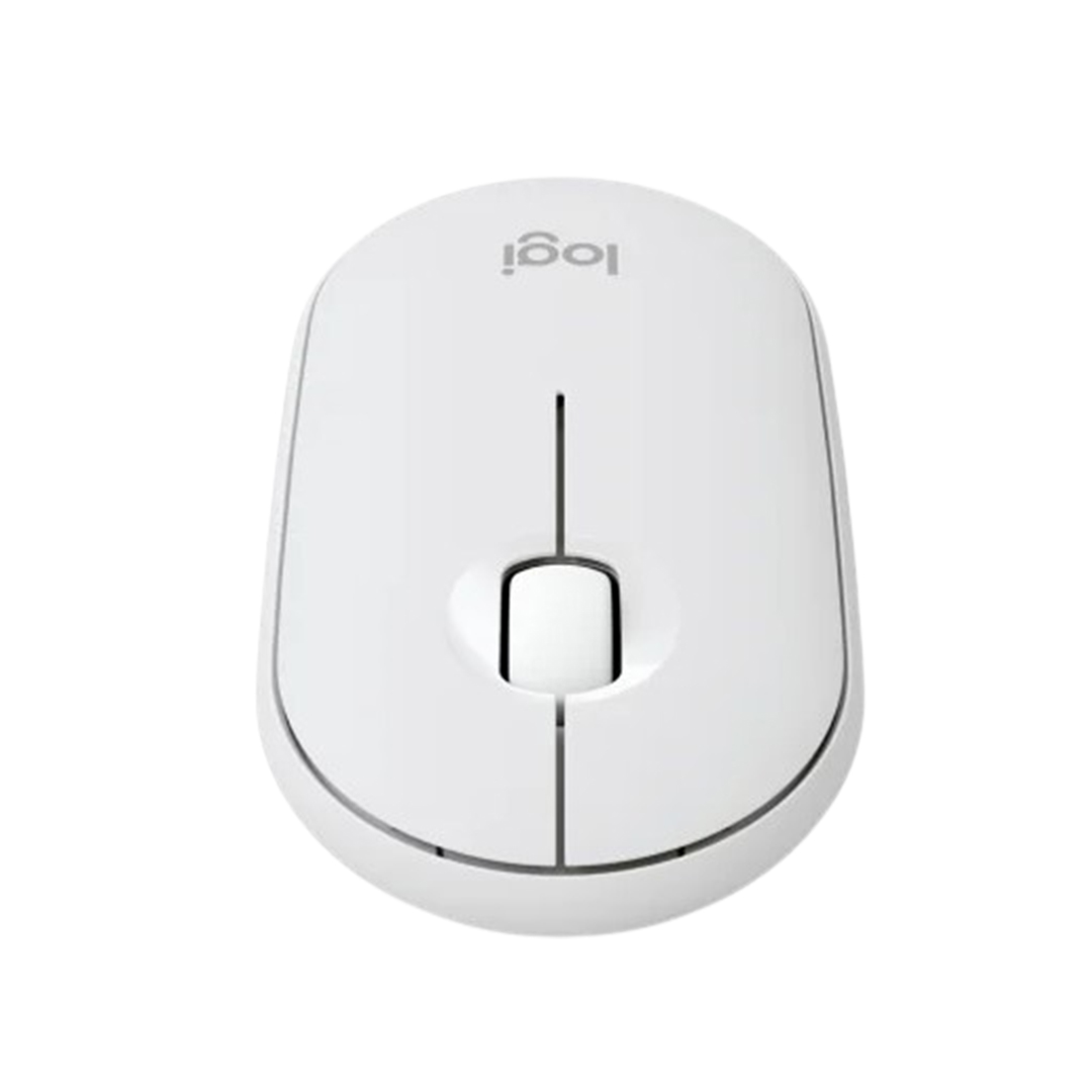 LOGITECH MOUSE BLUETOOTH PEBBLE 2 M350S SILENT TOUCH 4000DPI BLANCO - 3