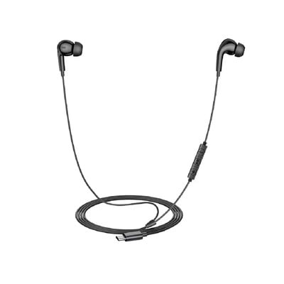 AUDÍFONOS NB-A01 CON CABLE TIPOC PARA MÓVIL Y TABLET - NEGRO - 3