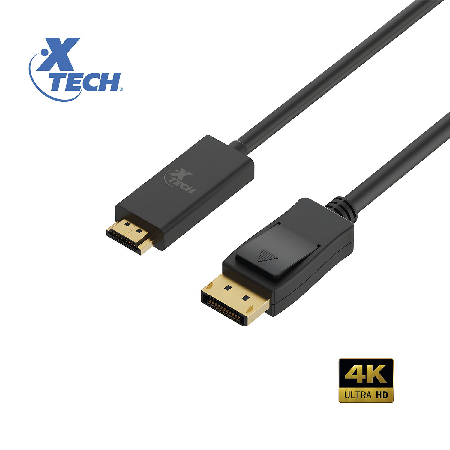 XTECH CABLE TRANSMISION VIDEO DIGITAL AUDIO DISPLAYPORT MACHO A HDMI MACHO XTC-359 - 1
