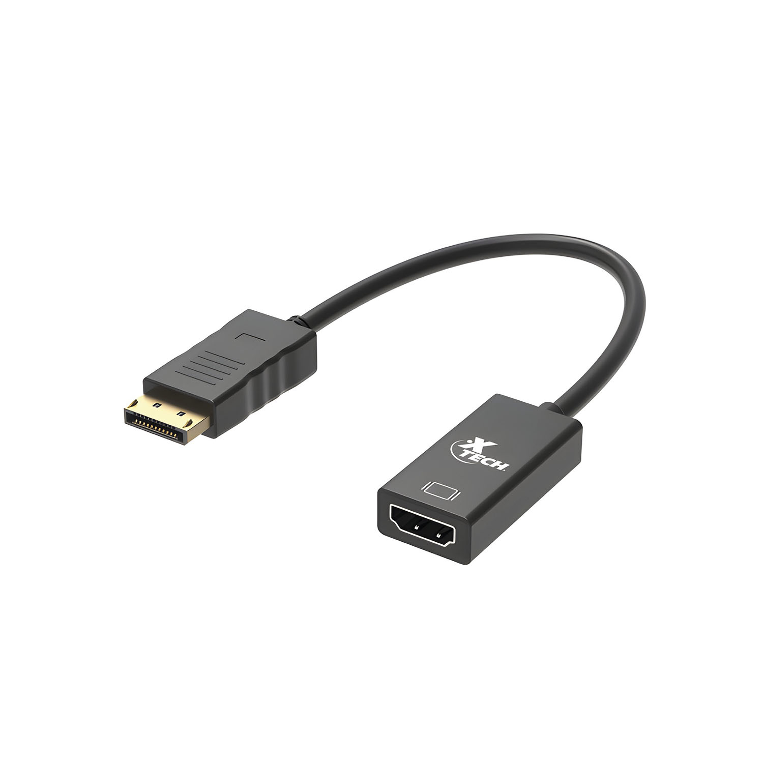 XTECH ADAPTADOR DISPLAYPORT MACHO A HDMI HEMBRA XTC-378 - 1